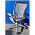 Humanscale Diffrient World Mesh Chair White Frame w/ White Mesh Seat