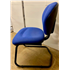 Blue Cantilever Meeting Chair