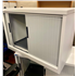 Used Tambour Cupboard 690mm High White