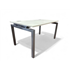 White 1400mm Straight Desk
