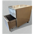 Under-Desk Mobile Pedestal Curved Fronted - Metal