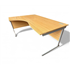 1800 Radial Oak Desk