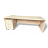 Maple 2000 Panel End Desks - Mobile Pedestal