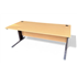 Oak 1800 Straight Desks With Cantilever Legs