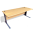 Oak 1800 Straight Desks With Cantilever Legs