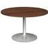 1200mm Diameter Circular Table With Trumpet Base - Walnut