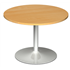 1000mm Diameter Circular Table With Trumpet Base - Beech