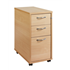 Metro Slimline Mobile Pedestal - Beech