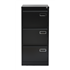 Bisley 3-Drawer Contract Filing Cabinet - Black