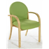 LENNOX Rounded Woodframe Armchair