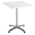 Roma Square Cafe Table - White