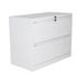 Steelco 2-Drawer Side Filing Cabinet - White