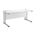 Start Rectangular Desk - Silver Legs