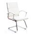 Classic Cantilever Chair - White
