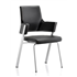 Enterprise Visitor Chair - Black Leather