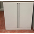 Used 1000mm High Stationary Cupboard In Light Grey - CKU983