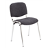 CK ISO Stock Chair - Chrome Frame - Charcoal