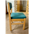 Second Hand Beige Wood Frame Visitors Chair  CKU1257