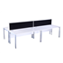 CK White Bench Style Desks