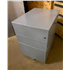 Used 3 Drawer Mobile Pedestal In Silver