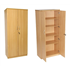 CK 1800 High Double Door Cupboard - Beech