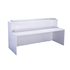 CK Reception Desk - White High Gloss