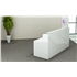 CK Reception Desk - White High Gloss