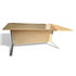 Used 1600 Maple Wave Desk No Drawers